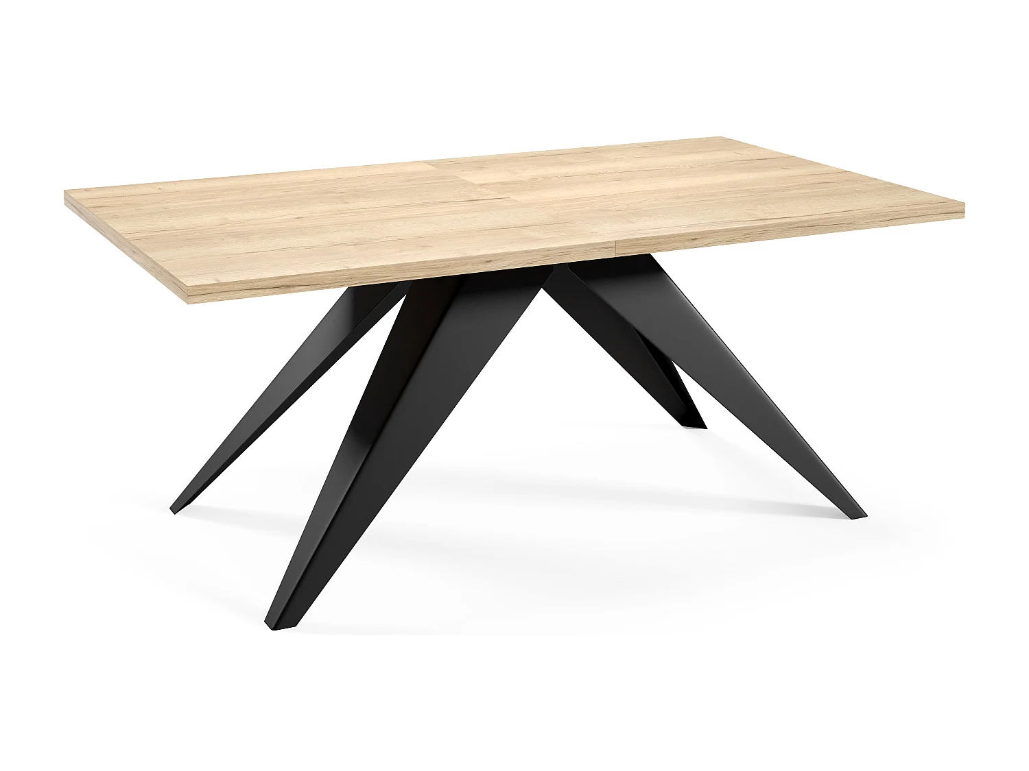 Table À Manger VENTO DT90 90x260x76 Clair naturel