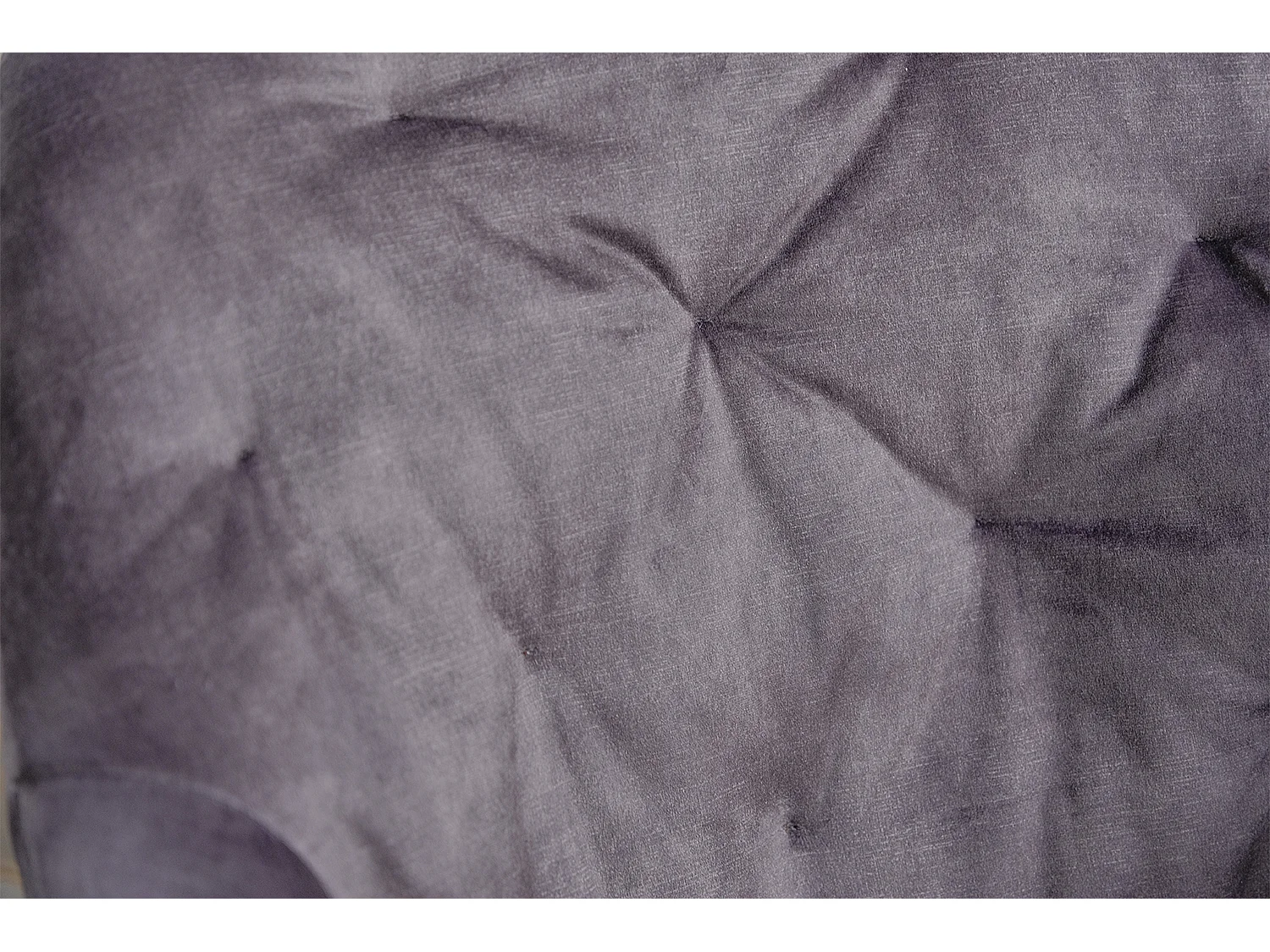 Bürostuhl - Anthrazit Velvet - 61 x 64 cm - KAYA