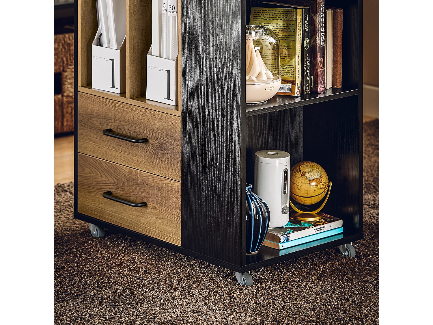 Wózek biurowy, stolik kawowy ASK01-PF