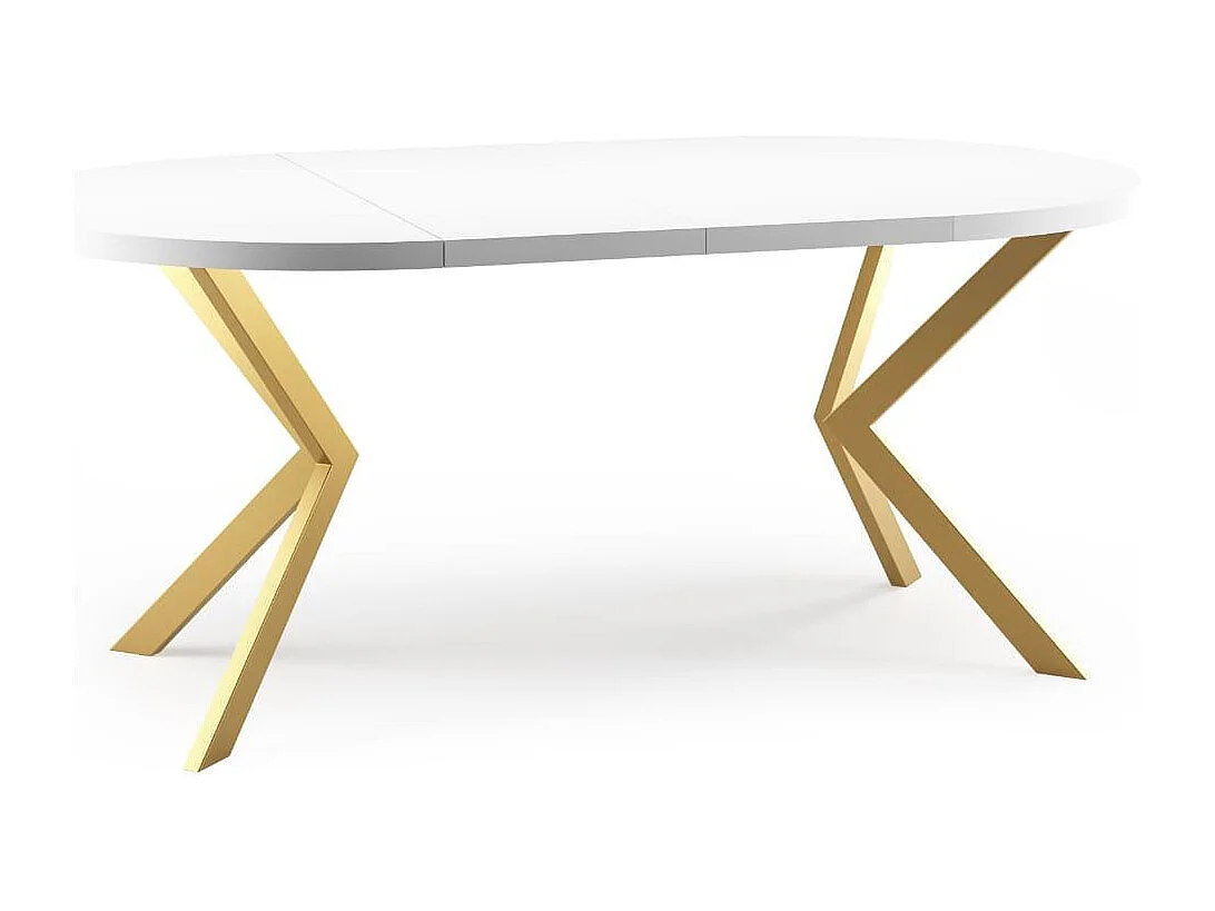 Tavolo Da Pranzo EDDER DT90 90x166x76 Bianco