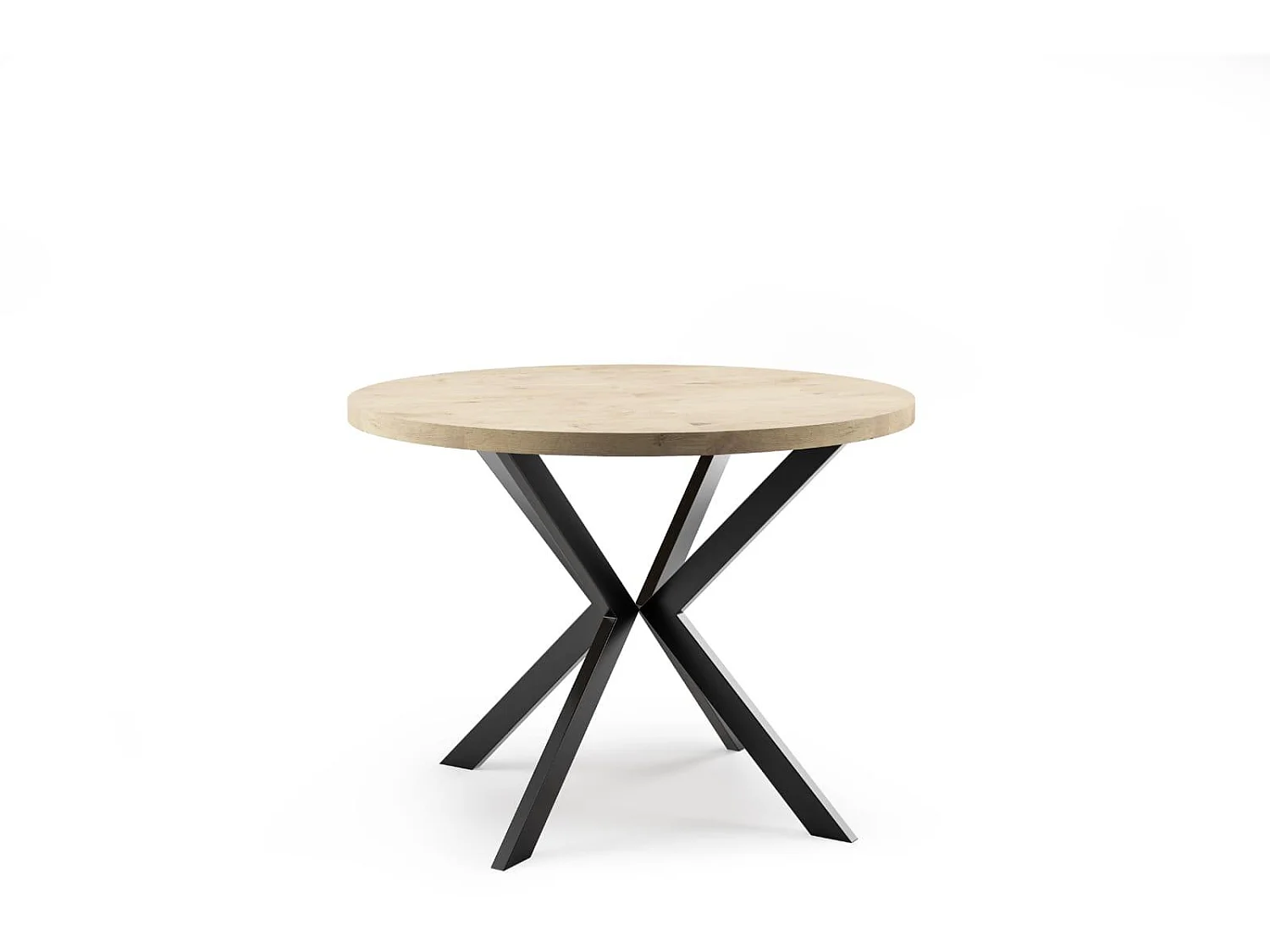 Table À Manger EDDER DT90 90x166x76 Clair naturel