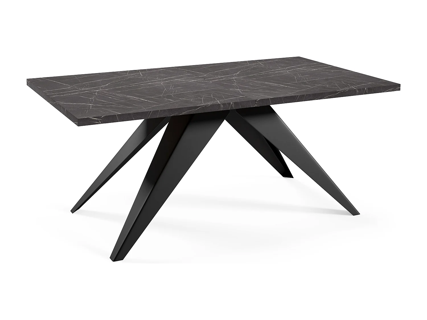 Mesa De Jantar VENTO DT80 80x240x76 Preto