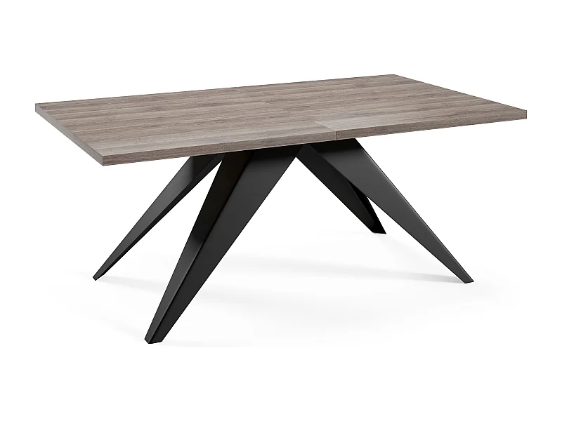 Table À Manger VENTO DT80 80x240x76 Brun