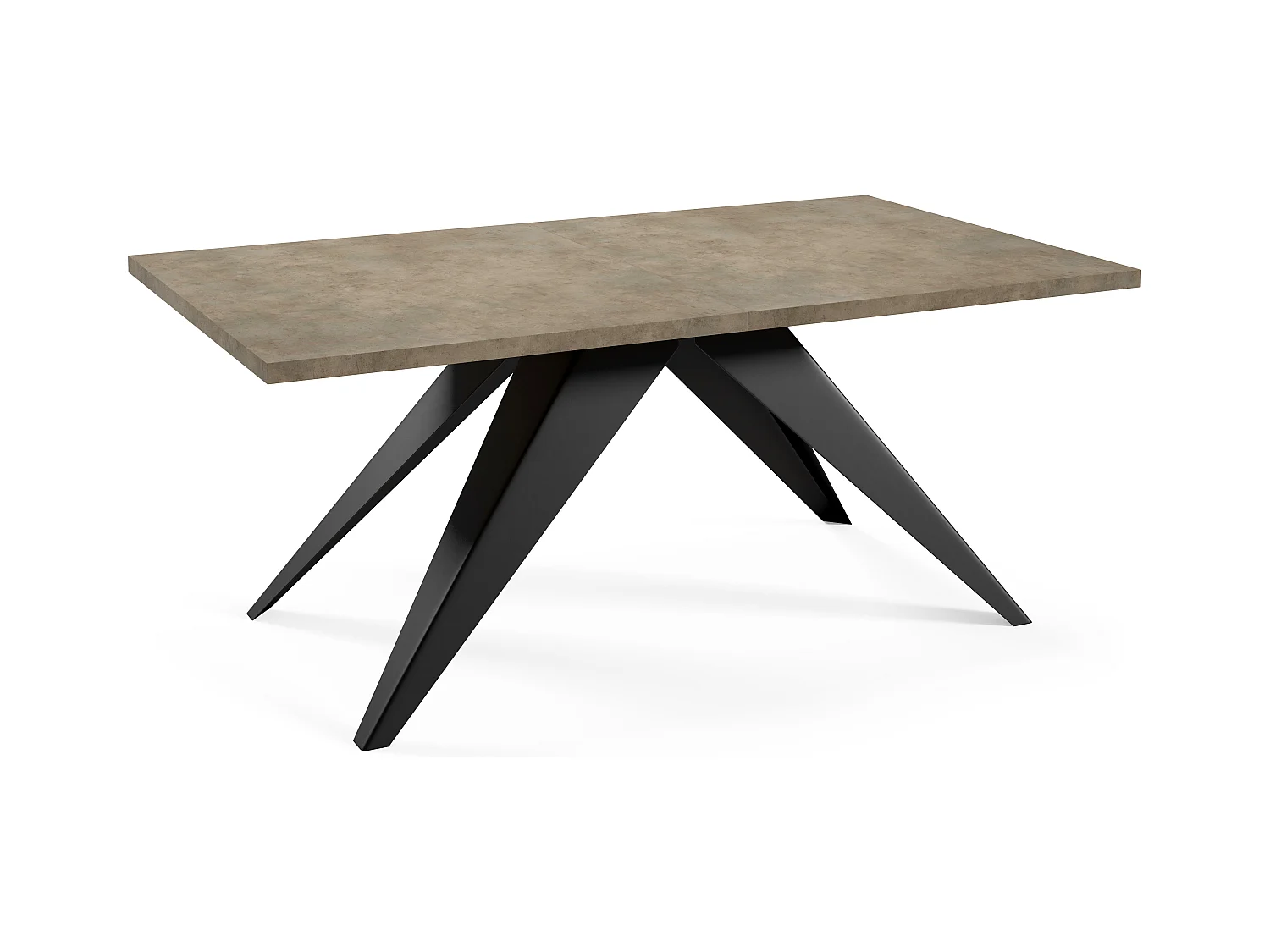 Table À Manger VENTO DT80 80x240x76 Gris