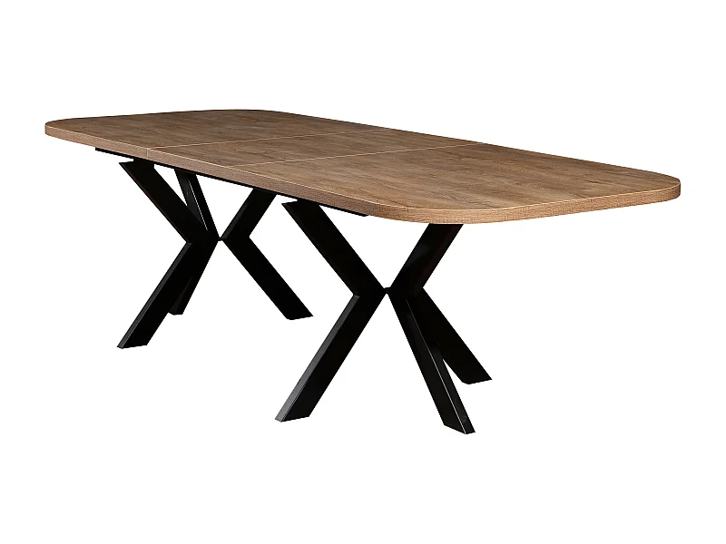 Mesa De Comedor OSLO DT100 100x276x76 Naranja