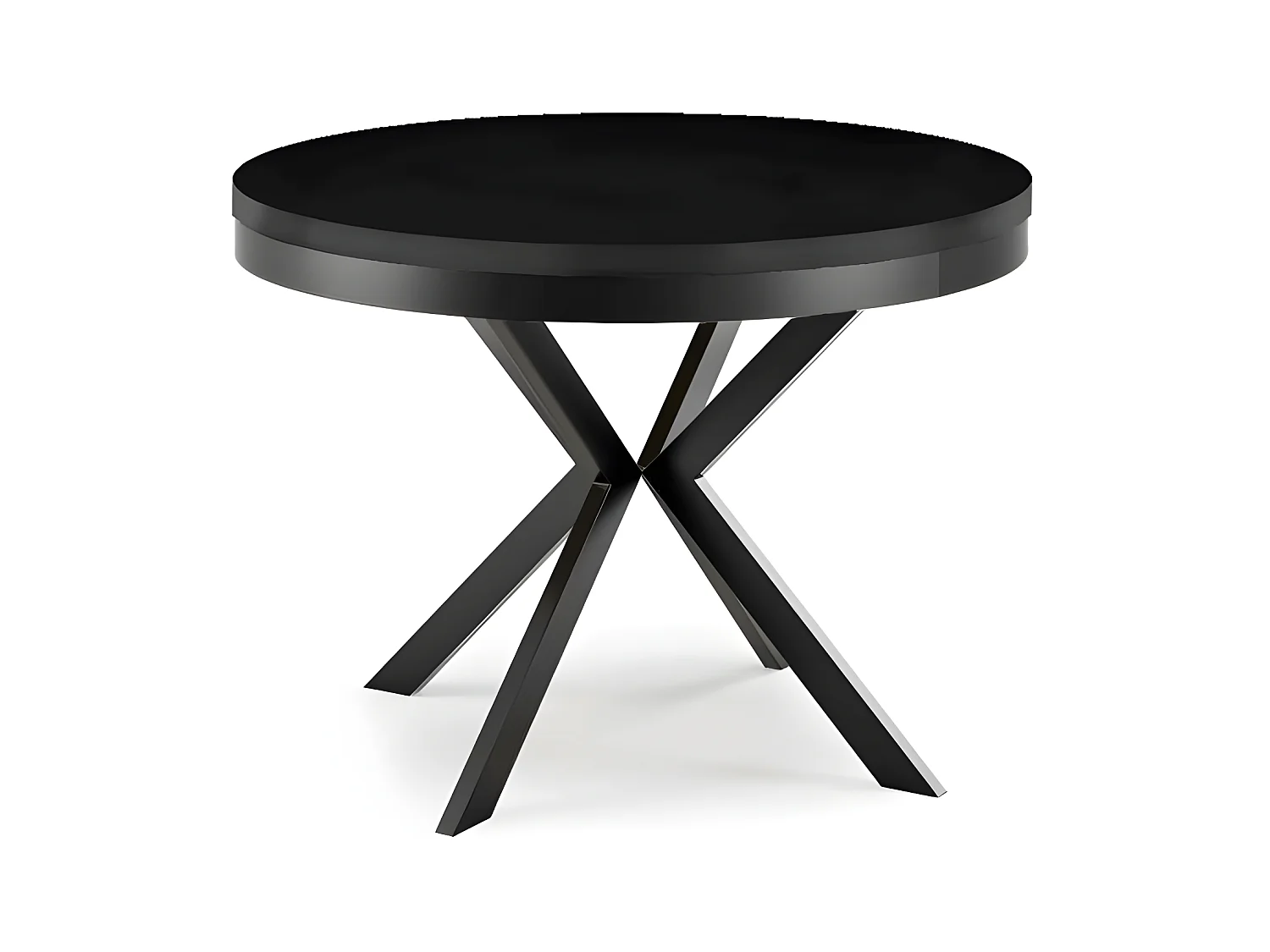 Mesa De Comedor EDDER DT90 90x166x76 Negro
