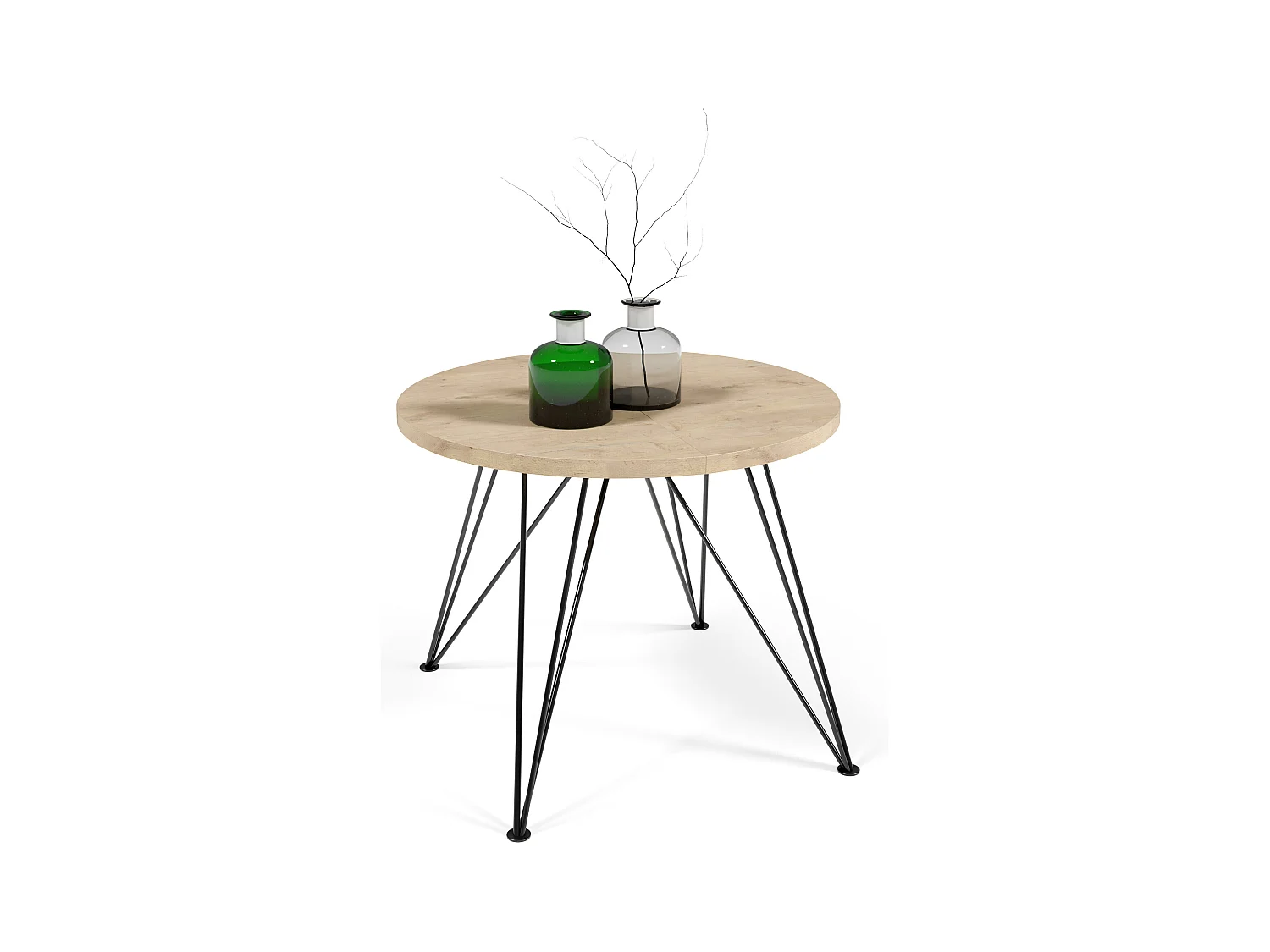 Table À Manger TIAGO DT100 100x176x76 Clair naturel