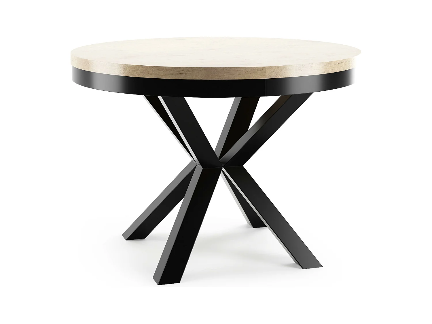 Table À Manger NARVIC DT100 100x176x76 Clair naturel