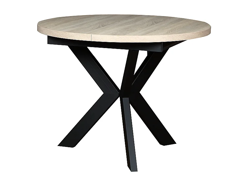 Table À Manger AGNES DT100 100x138x76 Clair naturel