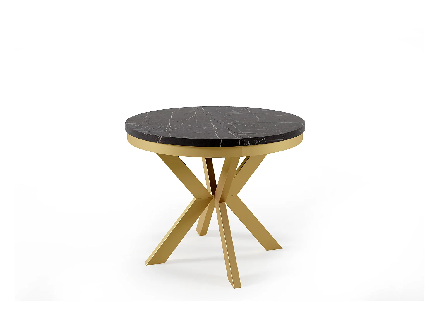 Tavolo Da Pranzo EDDER DT90 90x166x76 Nero