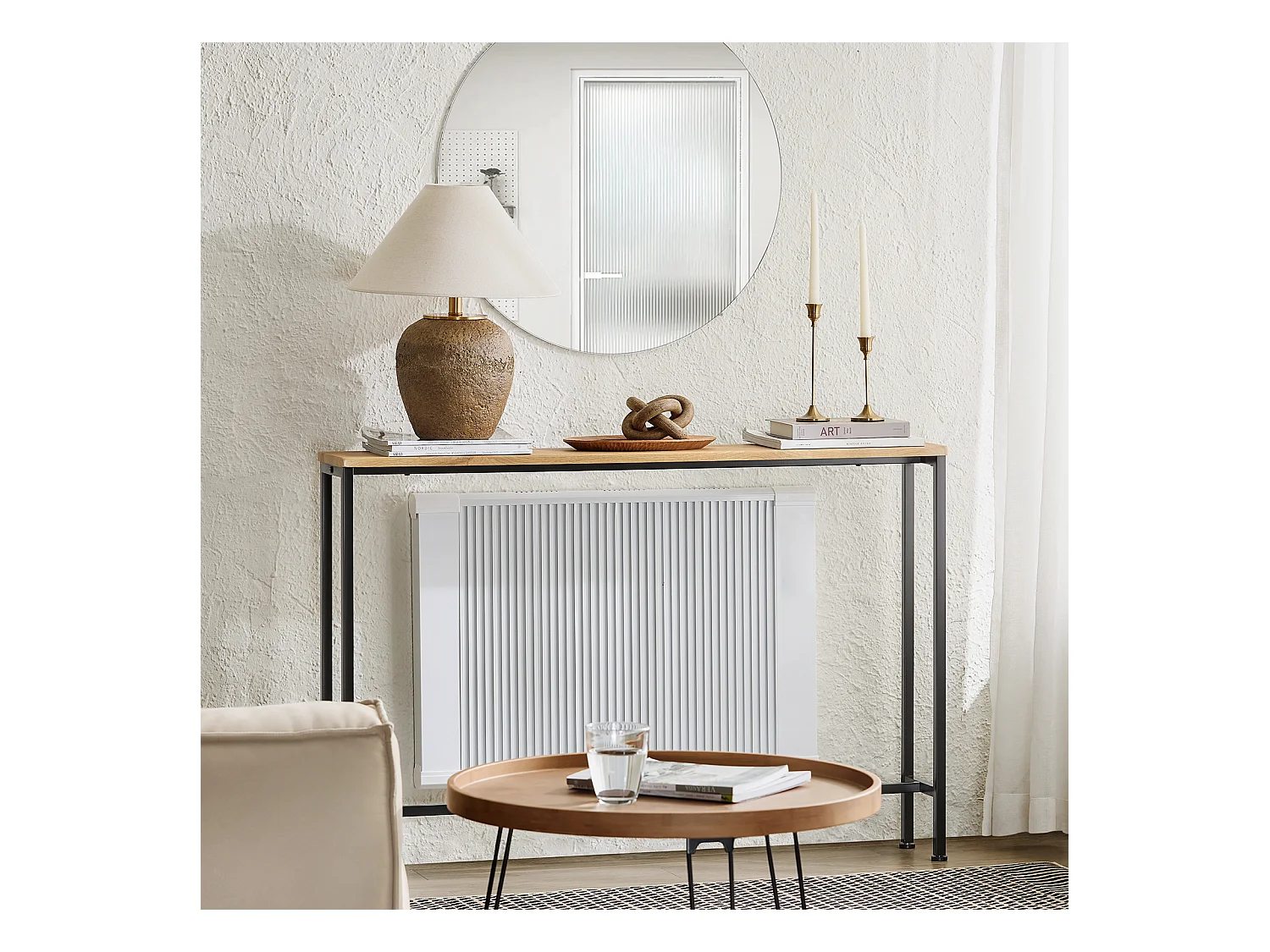 Stół konsolowy do salonu FSB19-SCH