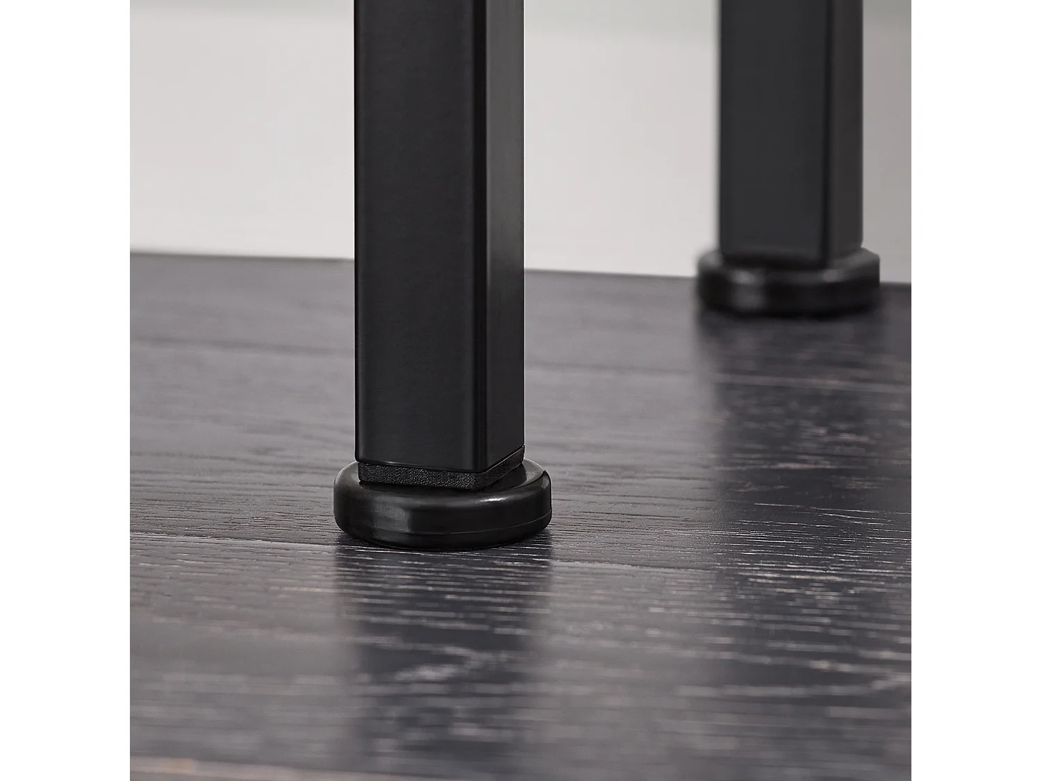 SoBuy Consoletafel Bijzettafel Bijzettafel Haltafelframe en 4 ijzeren poten - L120cm x D20cm x H80cm, Zwart, FSB19-XL-SCH