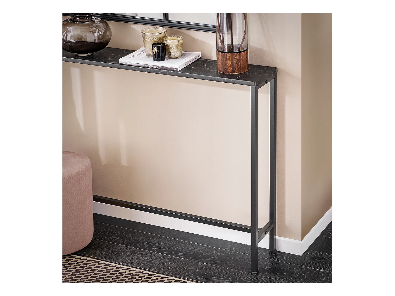 Stół konsolowy do salonu FSB19-XL-SCH