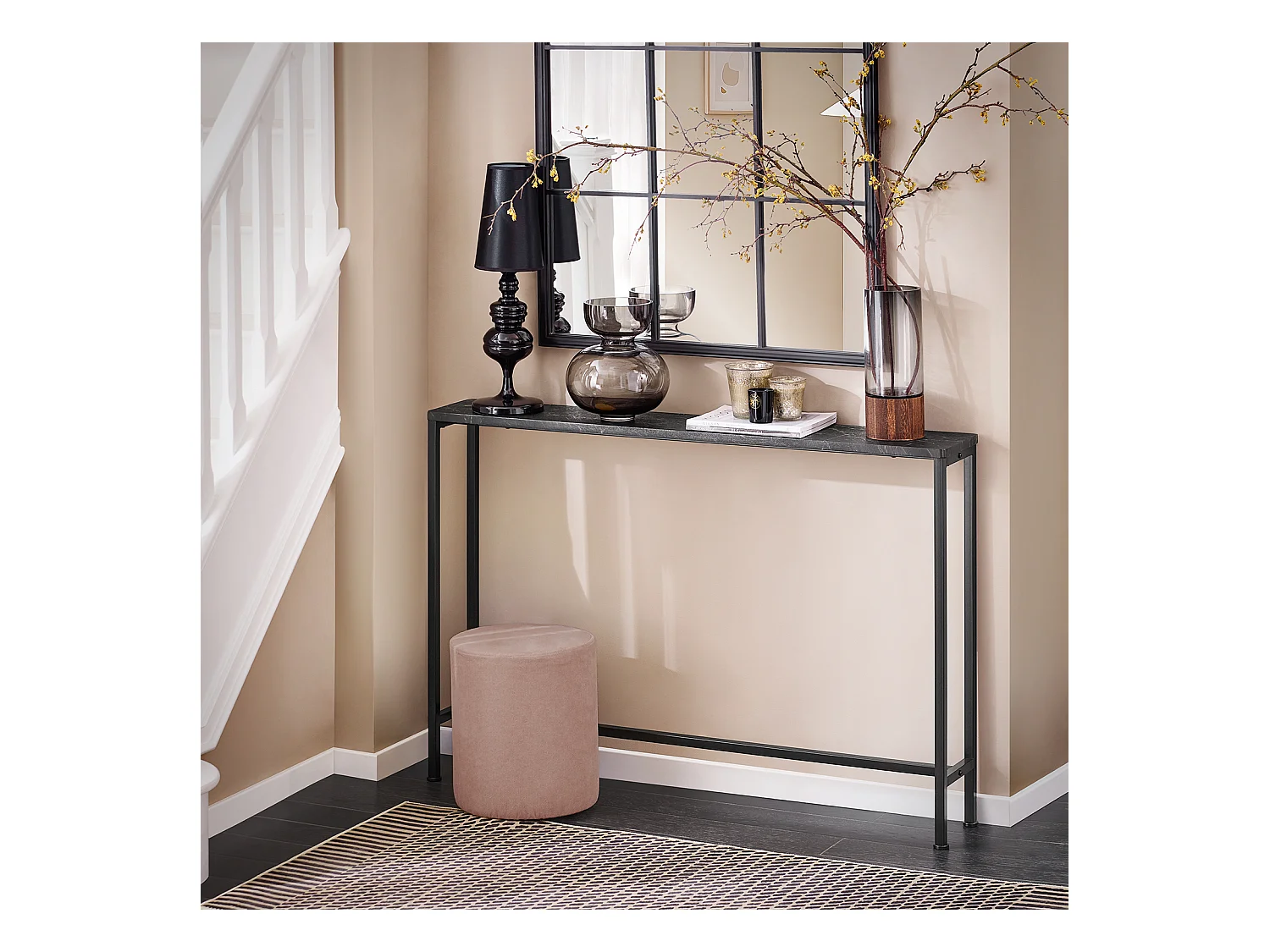 Stół konsolowy do salonu FSB19-XL-SCH