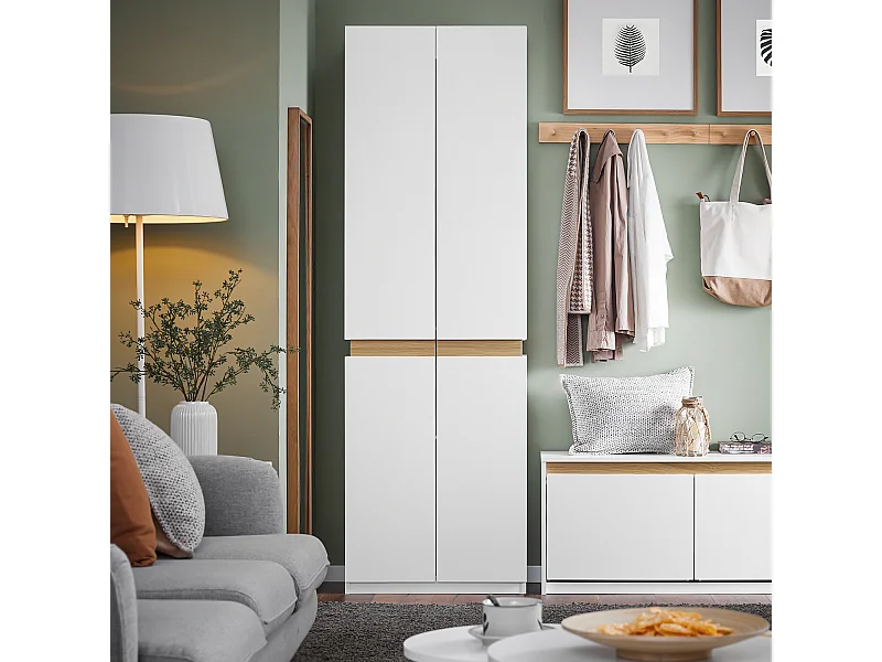 SoBuy Wysoka szafa, Szafka przednia KSB01-W