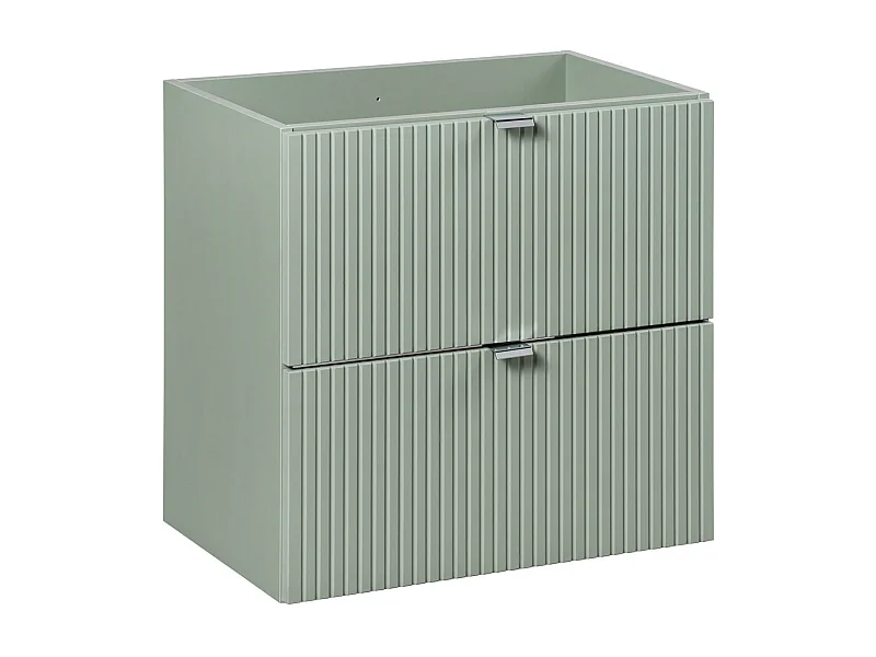 Armoire Sous Lavabos LINE CUW60 2D 60x39x57 Vert