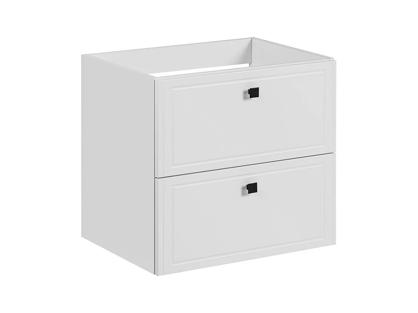 Armoire Sous Lavabos HAVANA CUW70 2D 70x46x57 Blanc