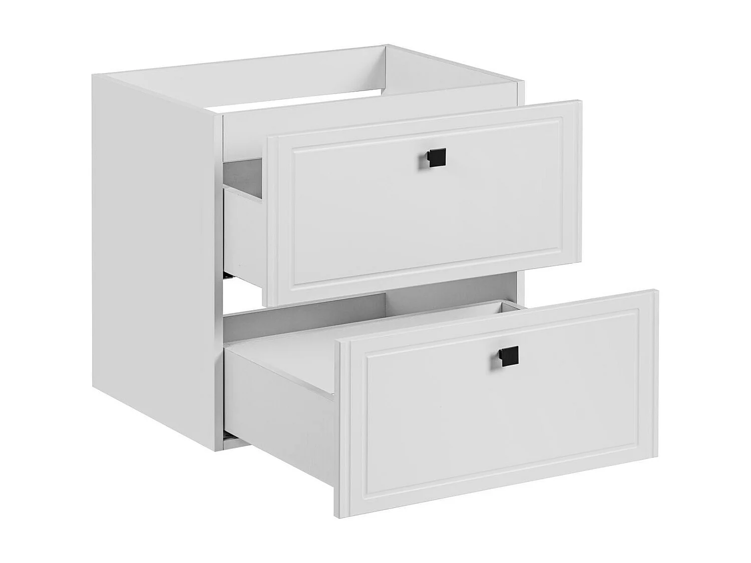 Armoire Sous Lavabos HAVANA CUW70 2D 70x46x57 Blanc