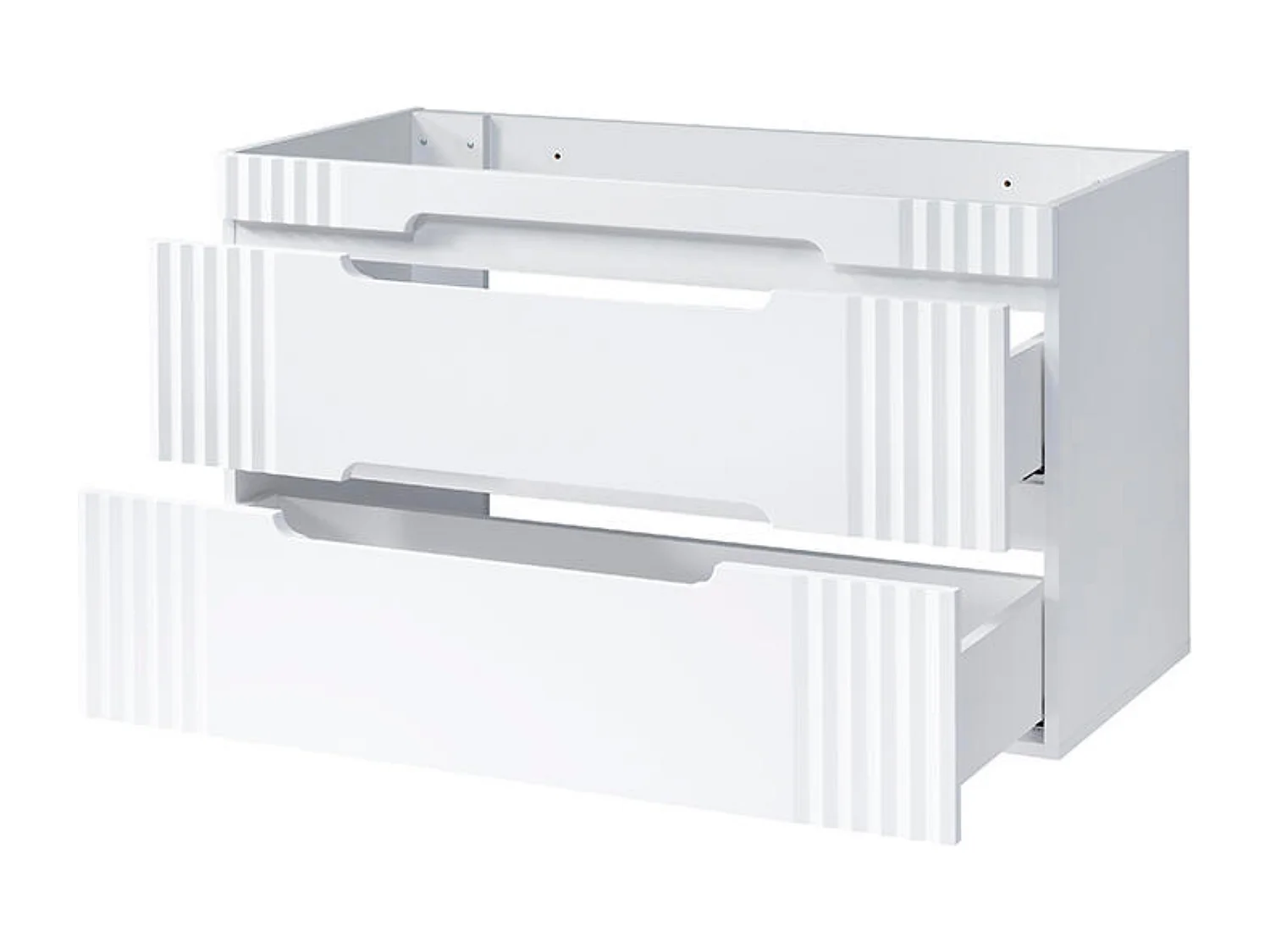 Kast Onder Wastafels FIJI CUW120 2D 120x46x62 Wit