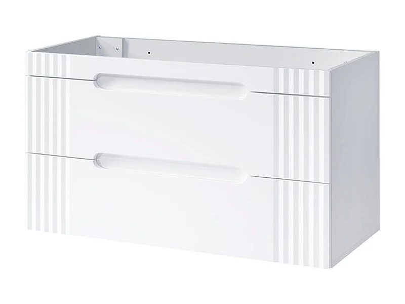 Armoire Sous Lavabos FIJI CUW120 2D 120x46x62 Blanc