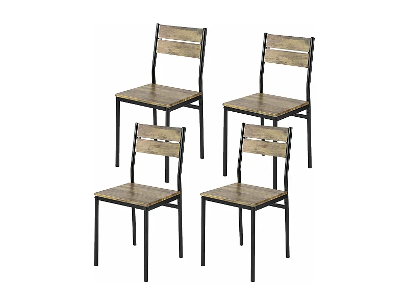 SoBuy, mesa, Cadeiras dobráveis para uso interno, cadeiras dobráveis, FST72-Nx4