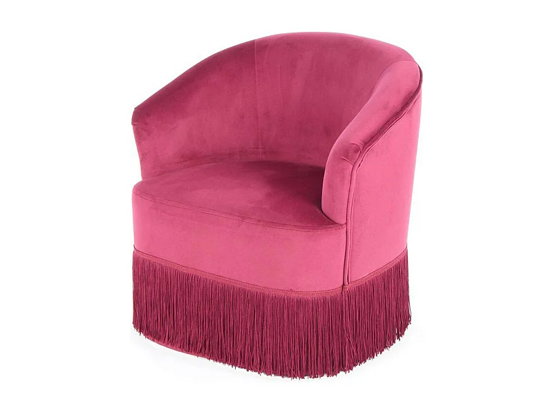 Fauteuil Enfant Design "Alfred" 50cm Bordeaux