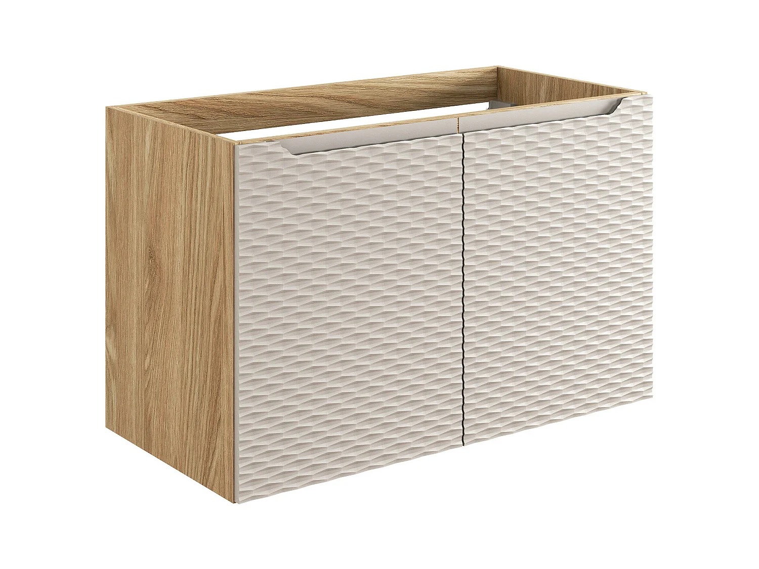 Kast Onder Wastafels OCEAN CUW90 2D 90x46x57 Beige