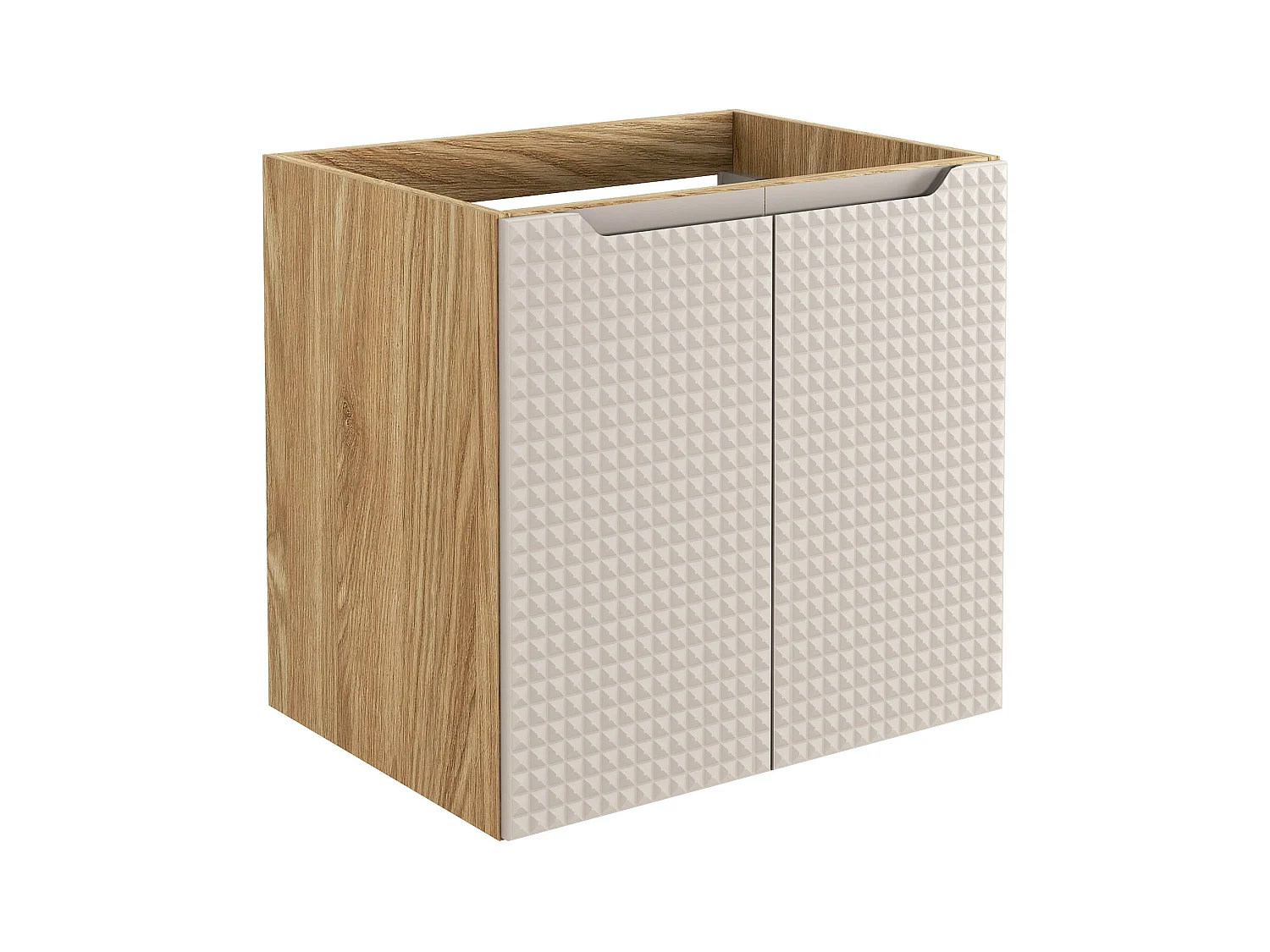Kast Onder Wastafels LUXOR CUW60 2D 60x46x57 Beige