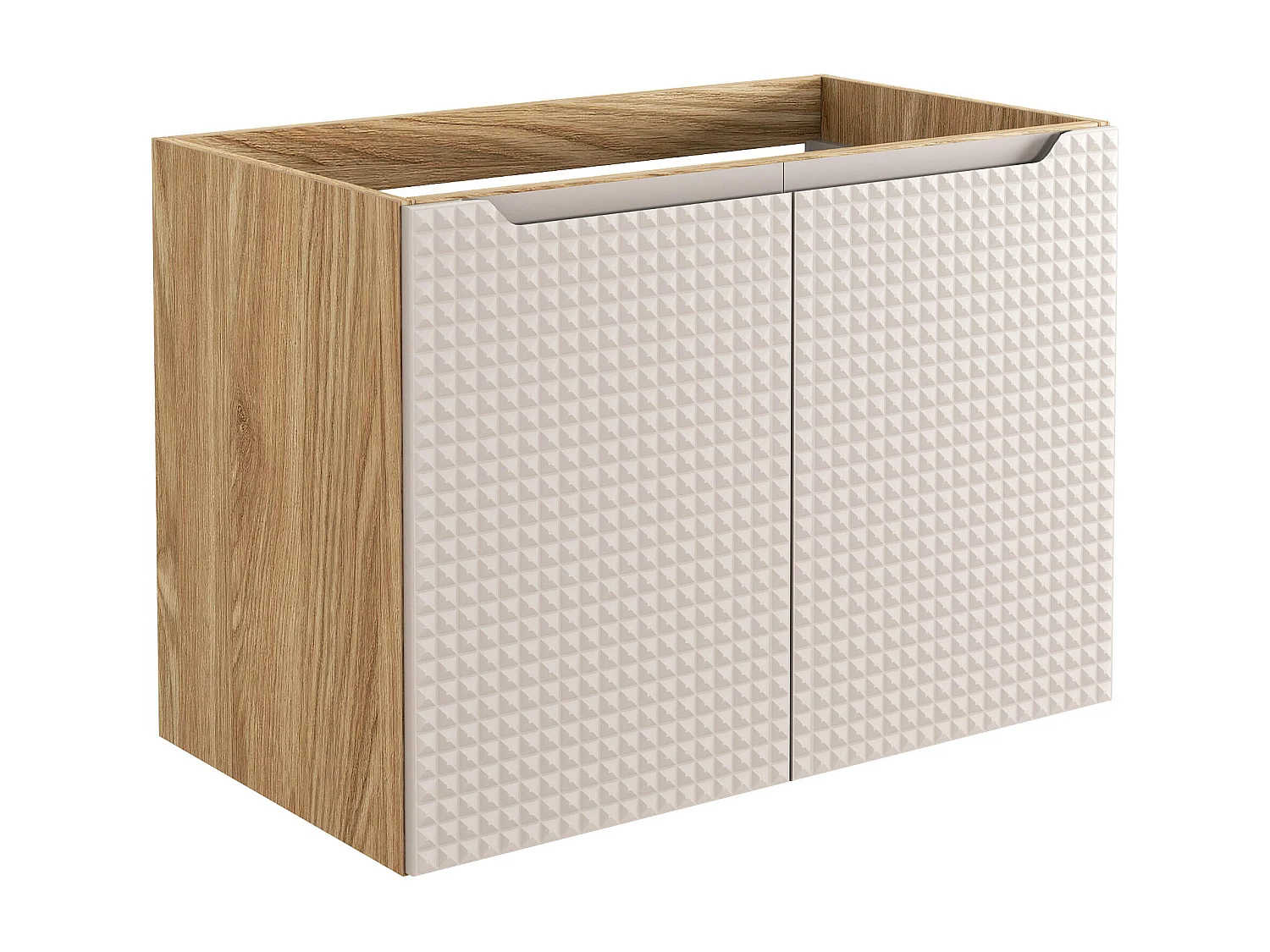 Kast Onder Wastafels LUXOR CUW80 2D 80x46x57 Beige