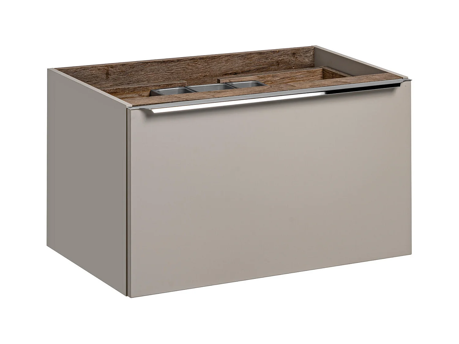 Armoire Sous Lavabos SANTA FE CUW80 2D 80x46x46 Gris
