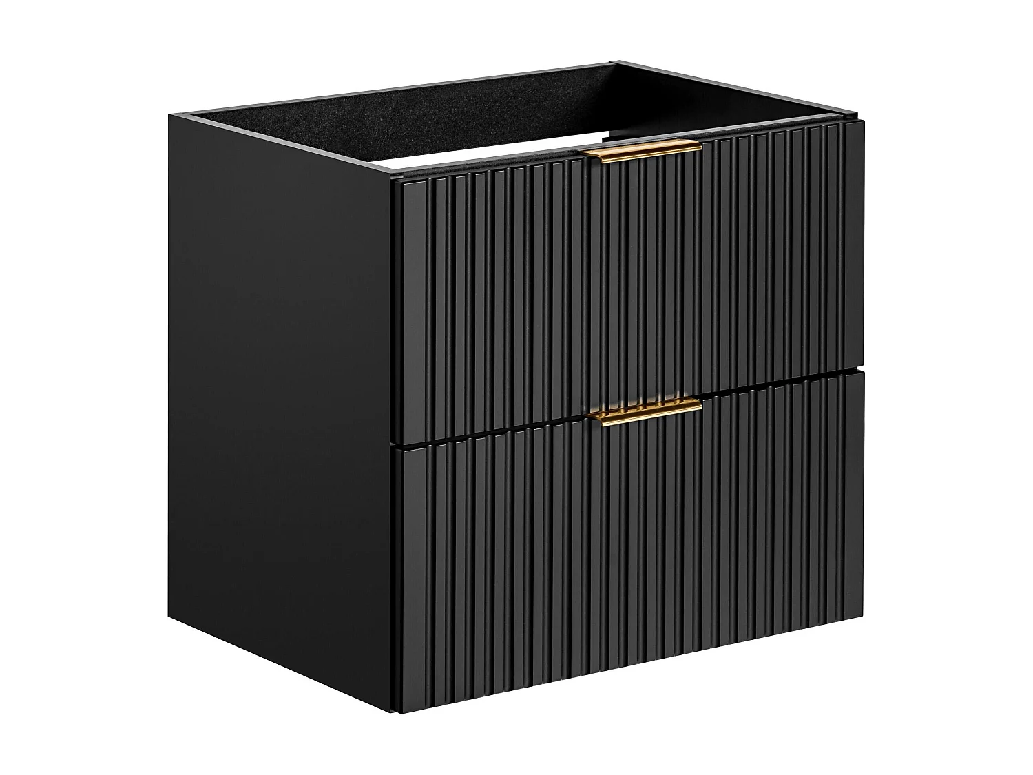 Armoire Sous Lavabos ADEL CUW60 2D 60x46x57 Noir