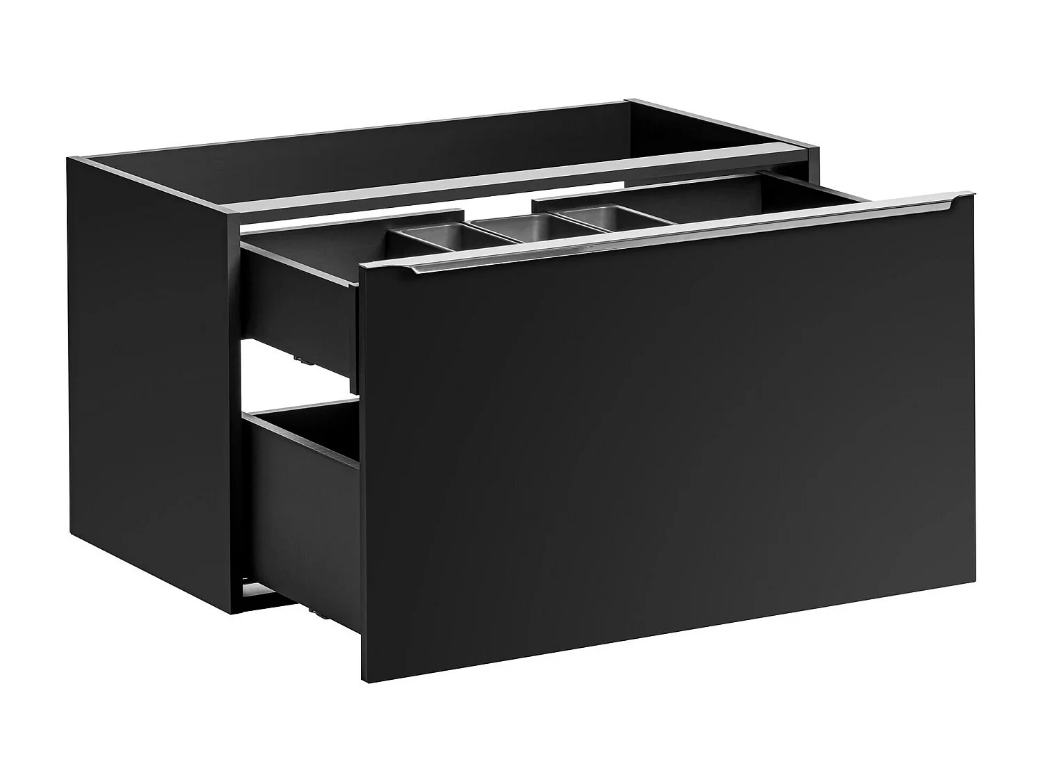 Mobile Sotto Lavabo SANTA FE CUW80 2D 80x46x46 Nero