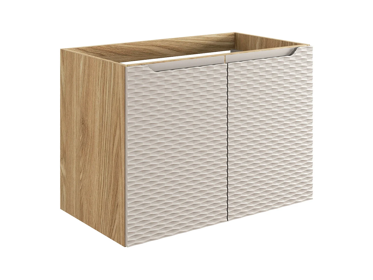 Kast Onder Wastafels OCEAN CUW80 2D 80x46x57 Beige