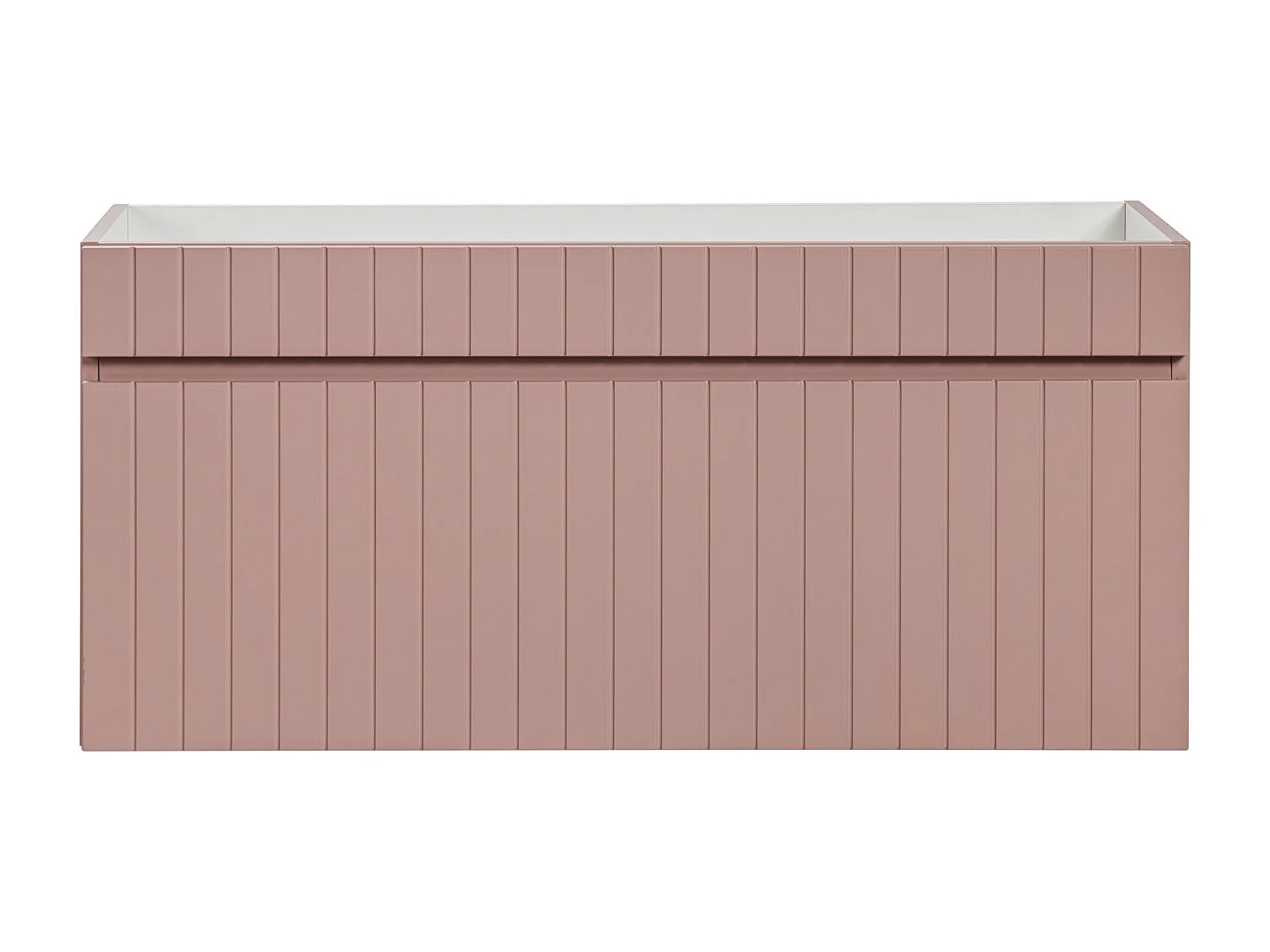 Armoire Sous Lavabos ICONIC CUW100 1D 100x46x46 Rose