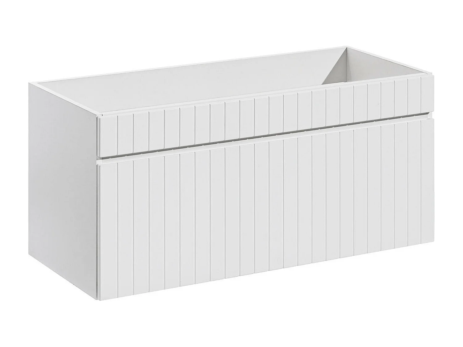 Armoire Sous Lavabos ICONIC CUW100 1D 100x46x46 Blanc