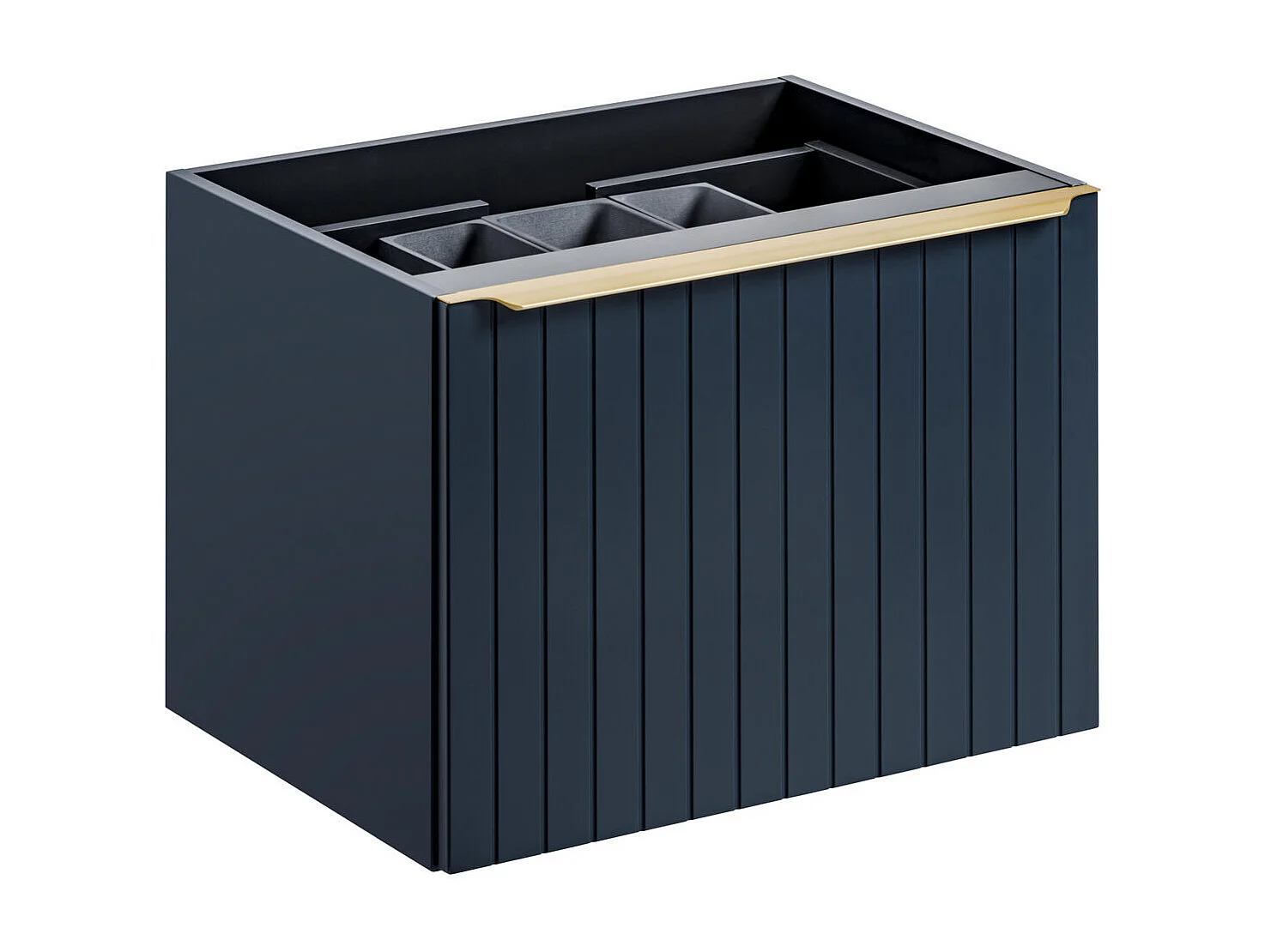 Mobile Sotto Lavabo SANTA FE CUW80 2D 80x46x46 Blu