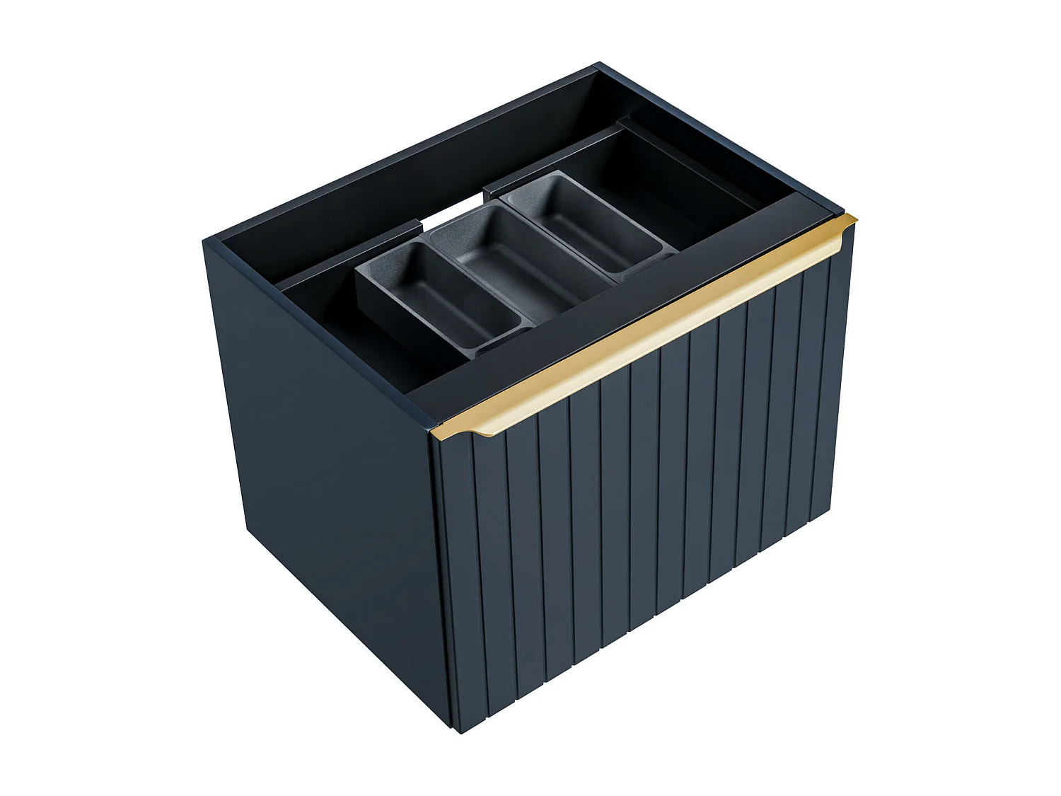 Mobile Sotto Lavabo SANTA FE CUW80 2D 80x46x46 Blu