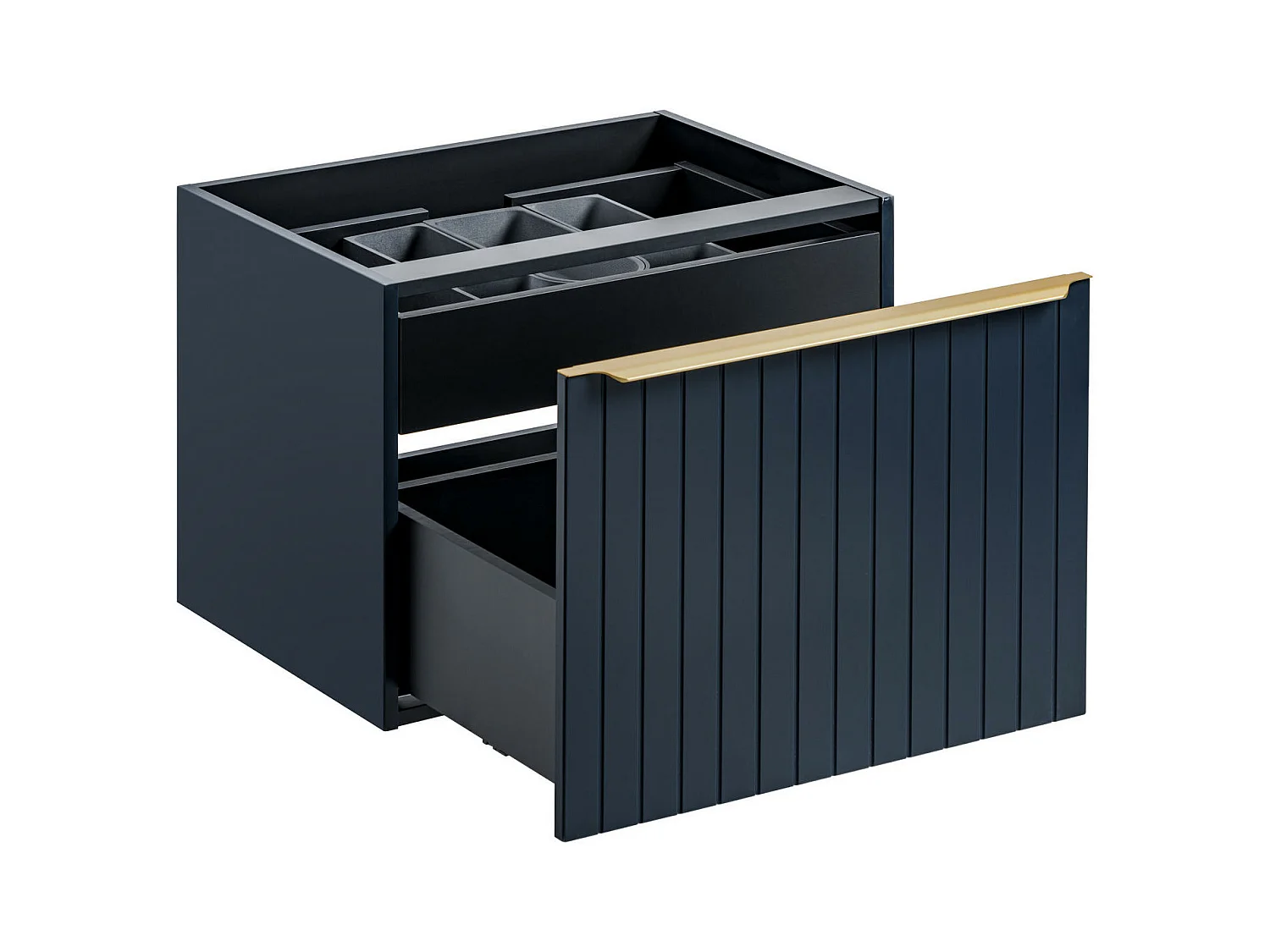 Kast Onder Wastafels SANTA FE CUW80 2D 80x46x46 Blauw