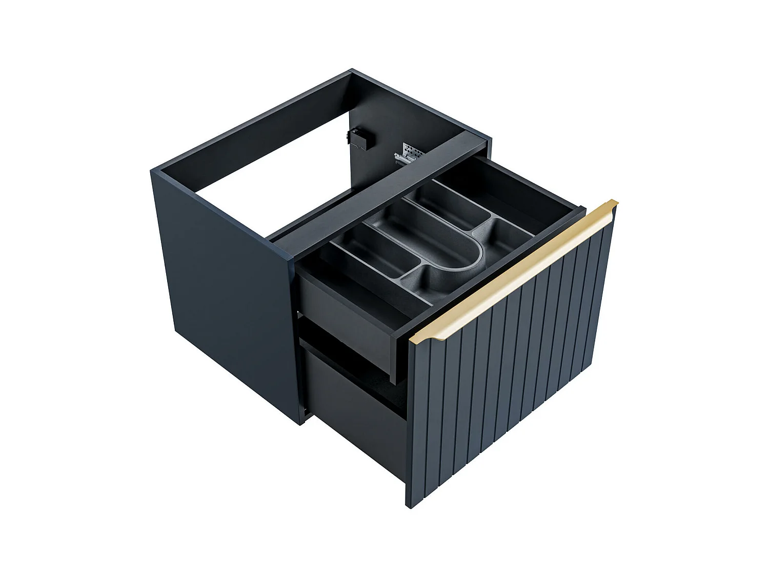 Kast Onder Wastafels SANTA FE CUW80 2D 80x46x46 Blauw