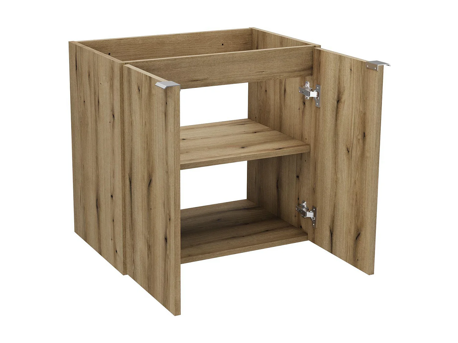 Armário Sob Lavatórios NOVA CUW60 2D 60x39x57 Bege