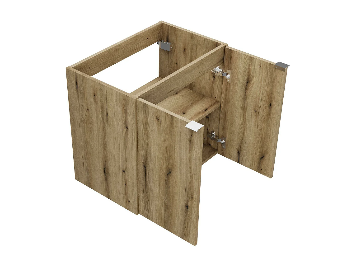 Armário Sob Lavatórios NOVA CUW60 2D 60x39x57 Bege