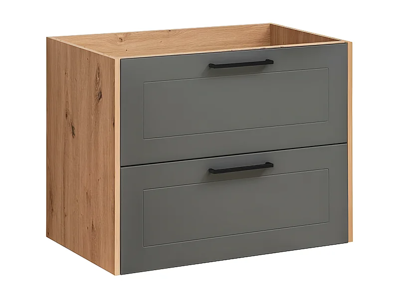 Mobile Sotto Lavabo MADERA CUW80 2D 80x46x61 Beige