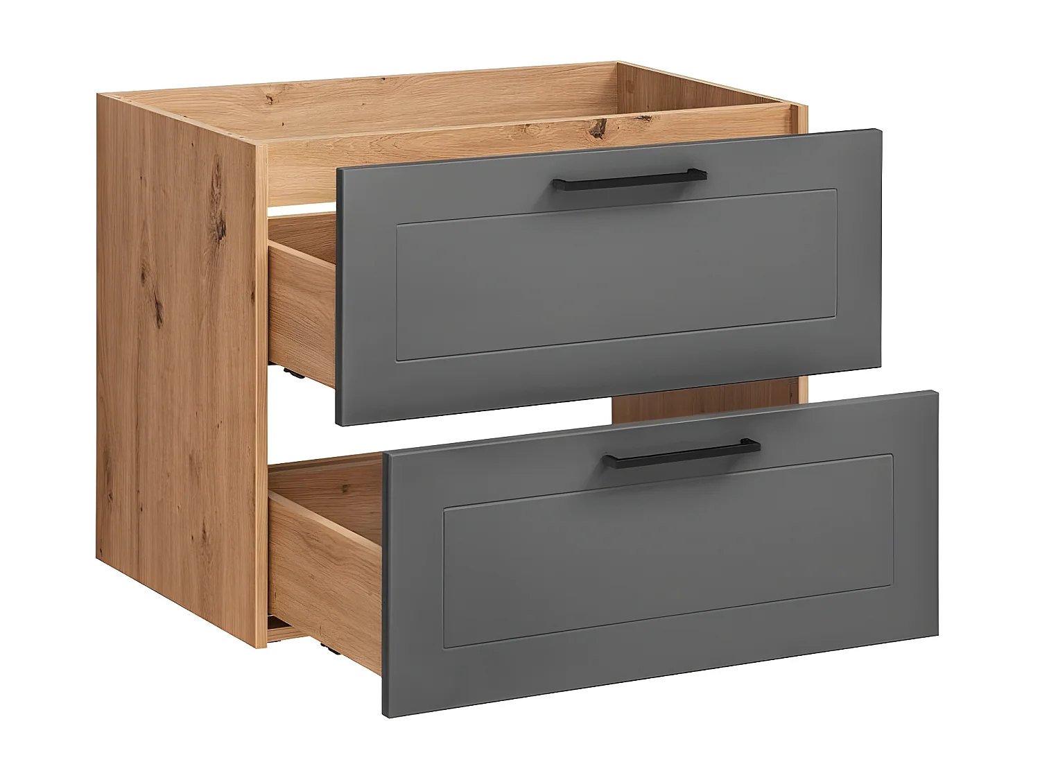 Armário Sob Lavatórios MADERA CUW80 2D 80x46x61 Bege