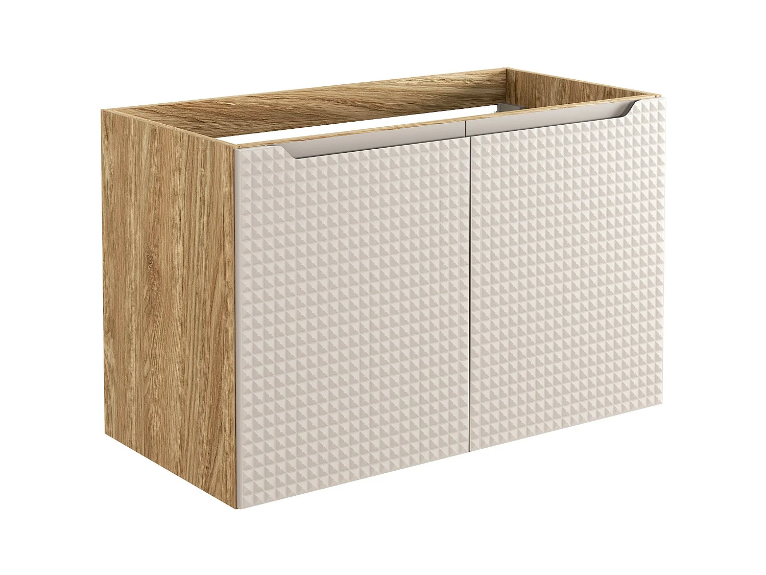 Kast Onder Wastafels LUXOR CUW90 2D 90x46x57 Beige