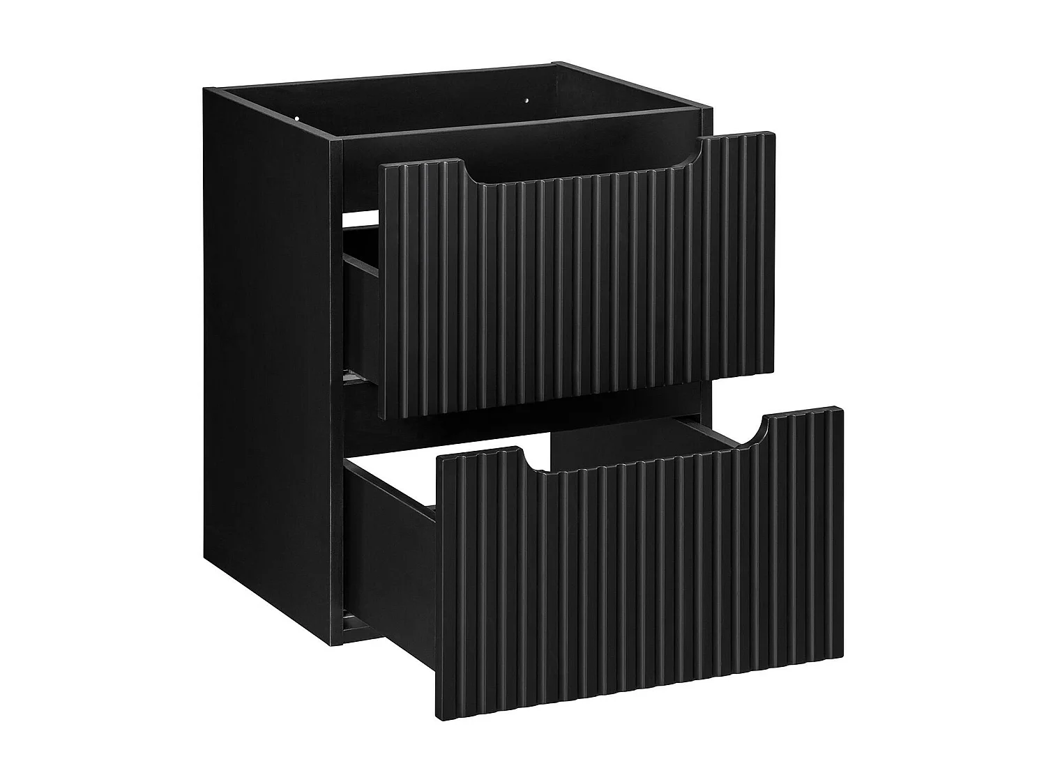 Armoire Sous Lavabos NOVA CUW50 2D 50x39x57 Noir