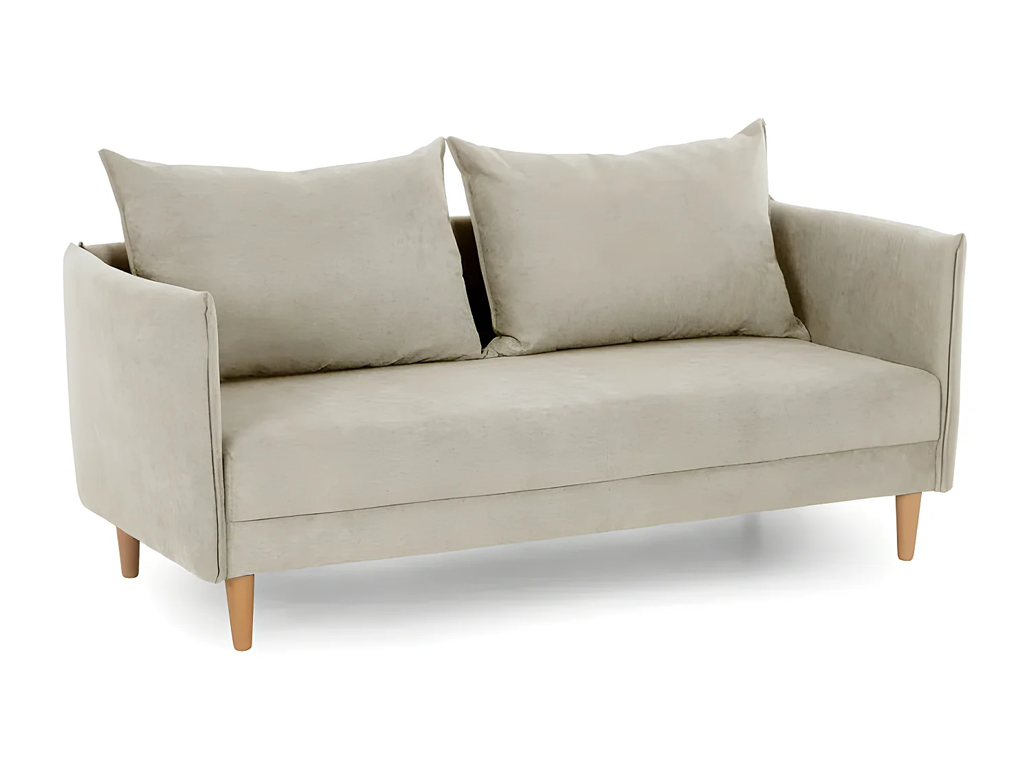 Divano 3 posti  in poliestere beige