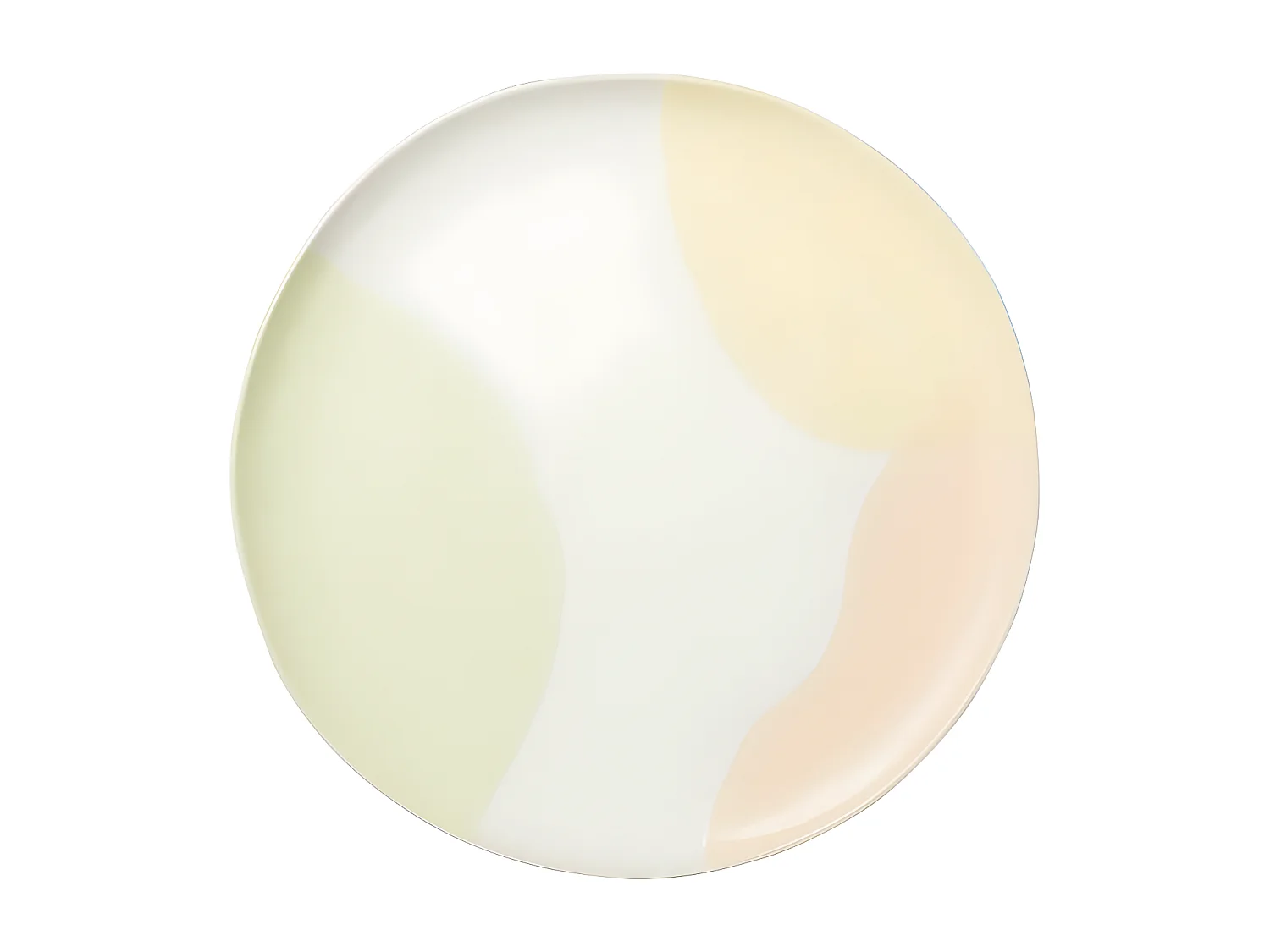 Assiette Plate en Porcelaine "Médila" 33cm Multicolore