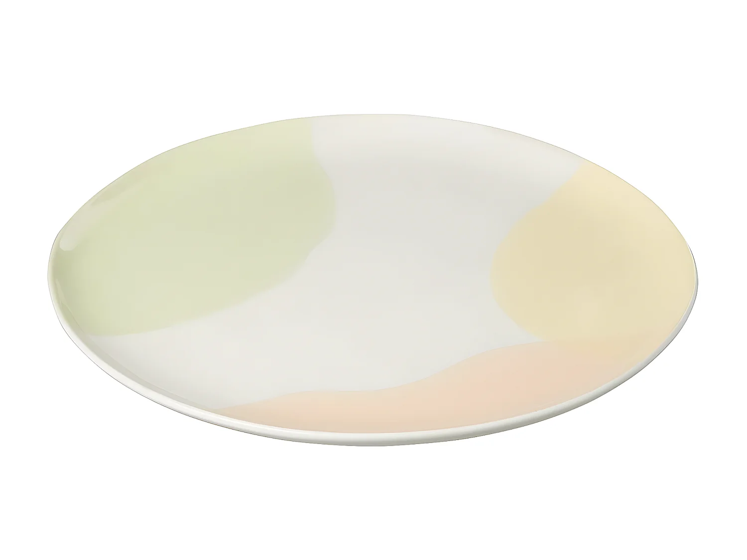 Assiette Plate en Porcelaine "Médila" 33cm Multicolore