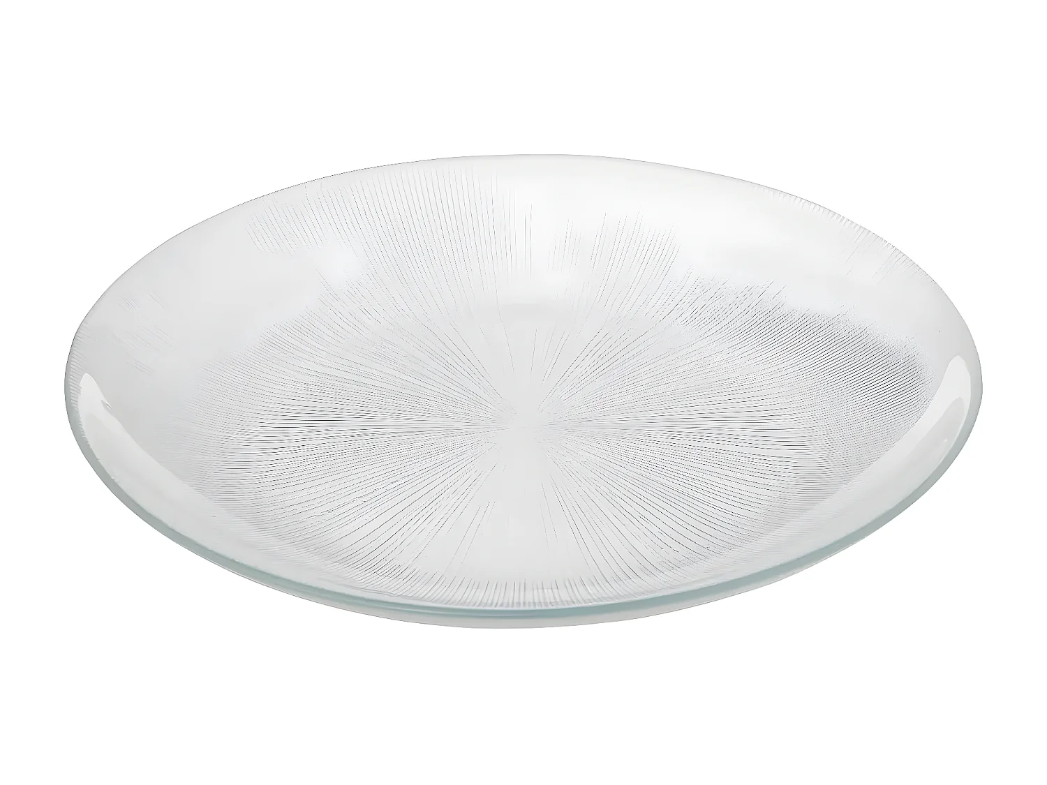 Lot de 6 Assiettes à Dessert "Elise" 22cm Transparent