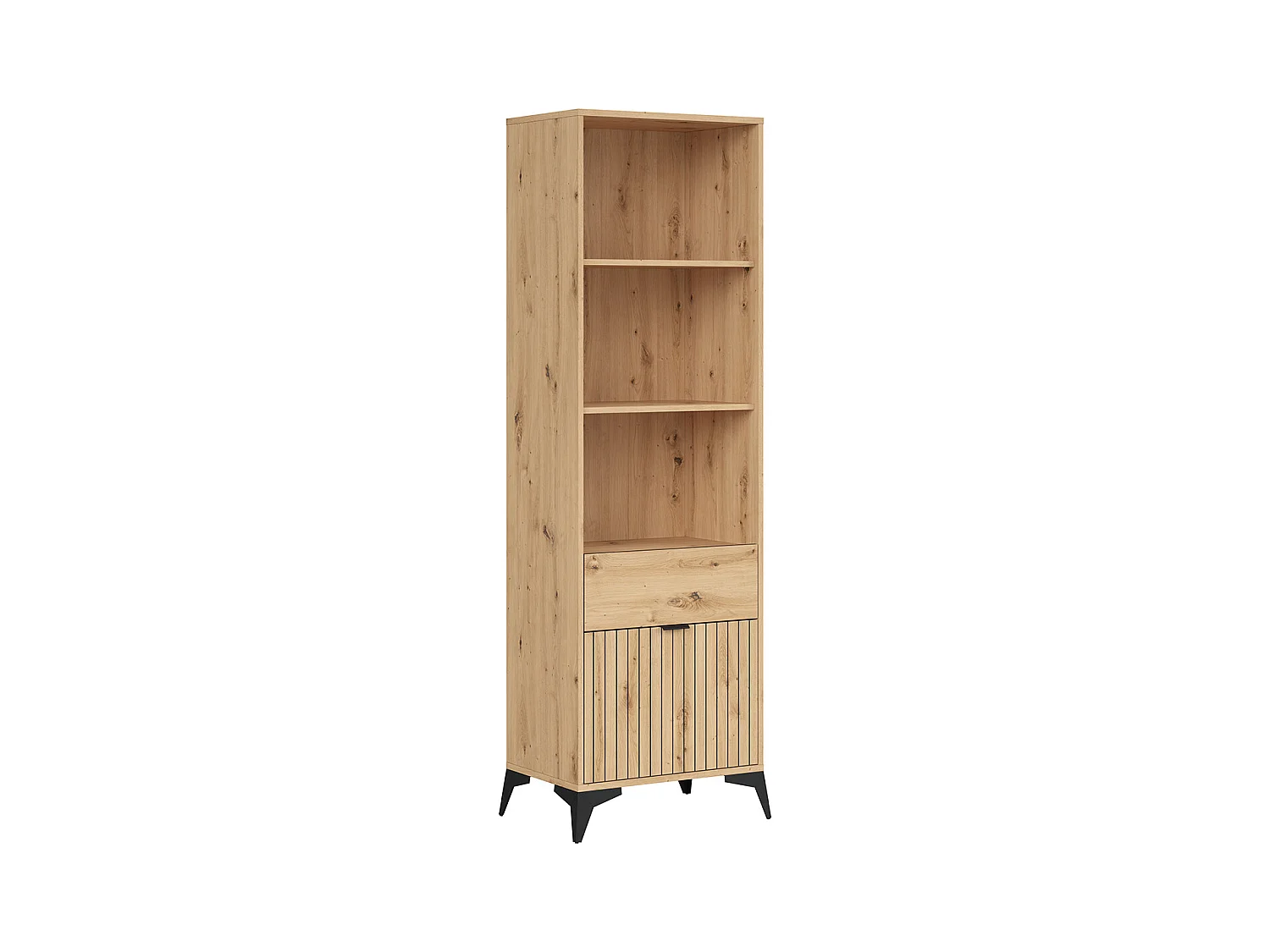 Bibliothèque 1 porte 1 tiroir Mao Bois